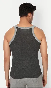 COMBO OF 3 - Men's Comfy Cotton Gym Vests-thumb2