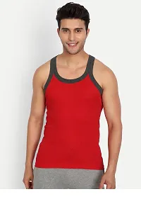 COMBO OF 3 - Men's Daily Wear Cotton Gym Vests-thumb3