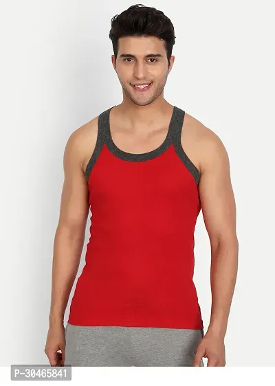 COMBO OF 3 - Men's Daily Wear Cotton Gym Vests-thumb4