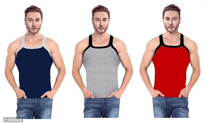 COMBO OF 3 - Men's All Day Cotton Gym Vests