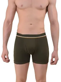 Stylish Cotton Solid Trunks for Men Pack of 2-thumb2