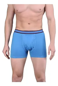 Stylish Cotton Solid Trunks for Men Pack of 2-thumb2