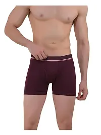 Stylish Cotton Solid Trunks for Men Pack of 2-thumb3