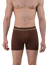 Stylish Cotton Solid Trunks for Men Pack of 2-thumb2