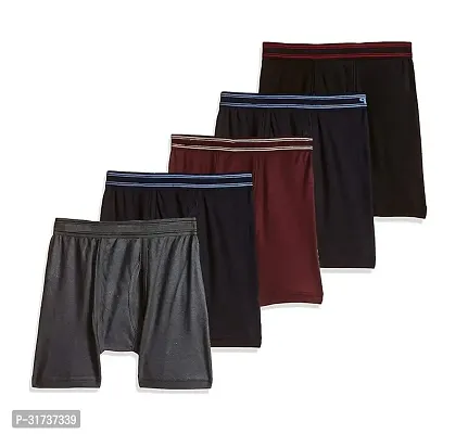 Stylish Cotton Solid Trunk for Men, Pack of 5