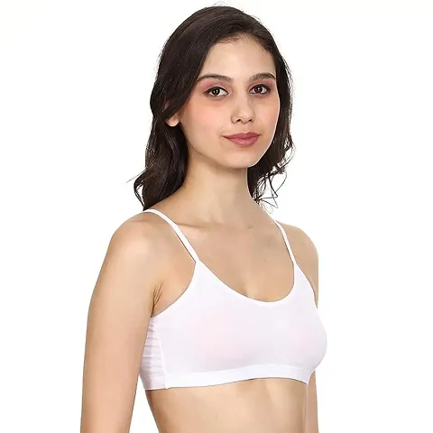 ENVIE Women's Beginners Bra_Ladies Full Coverage Non-Padded, Wirefree Teenager Bra|Inner Wear Casual Use Girls Bra