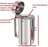 Champriti Oil can Dispenser 1000 ML Stainless Steel-thumb1