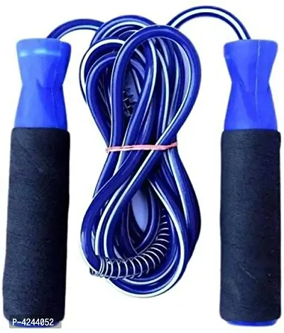 Skipping Rope Blue for Men Women and Gym Lover Weight Loss-thumb0