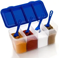 Plastic Fridge Container 1800 Ml Pack Of 2 Blue-thumb1