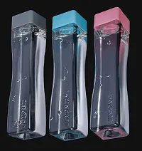 Gym School Office Water Bottle For Home 800 Ml Bottle Pack Of 3 Multicolor Plastic-thumb3