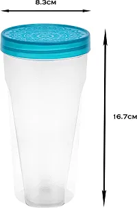 Plastic Grocery Container 550 Ml Pack Of 6 Blue-thumb4