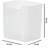 Plastic Fridge Container 1000 Ml Pack Of 6 White-thumb2