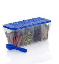 Plastic Fridge Container 1800 Ml Pack Of 2 Blue-thumb3