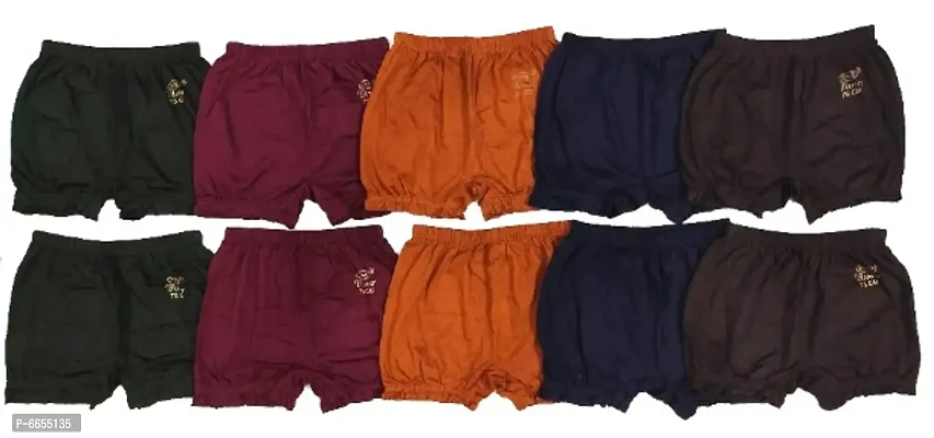 Girls and Boys Cotton Bloomers Pack of 10