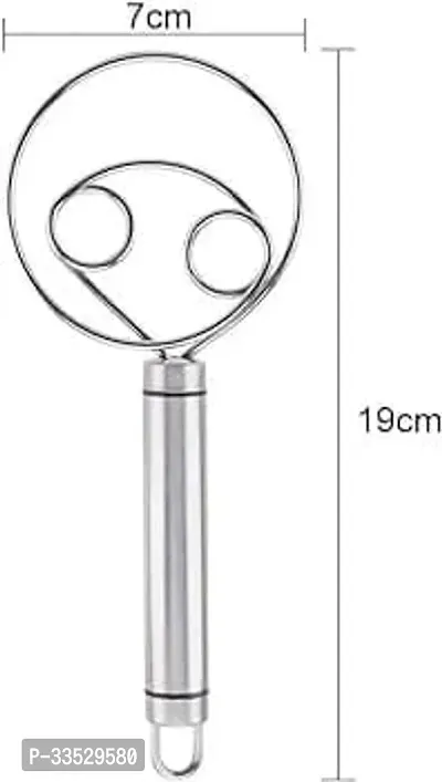 Useful Stainless Steel Dutch Style Hand Egg Bread Mixer Blender Mixer Stirrer Dough Whisk Frother