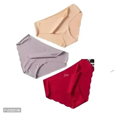 Dharma Production Women's Cotton Panty Pack of 3 (Multi,) Size:-L