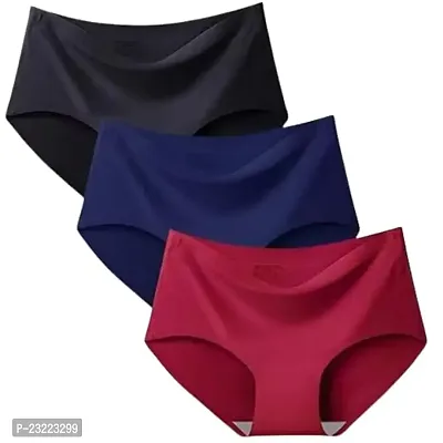 Dharma Production Women's Silk Blend Panty Pack of 3