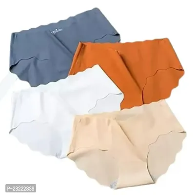 Dharma Production Women's Silk Panty Pack of 4