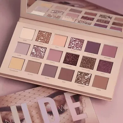 Nude Edition Eye Shadow 18 Color Palette, Shimmer and Matte Shades