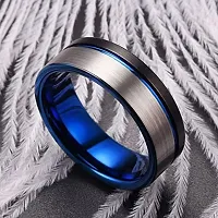 Qui Qui Stainless Steel Ring / Thumb Ring Band for Men (Size 12 Large)-thumb2