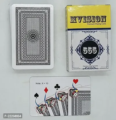 Ssr Shop 555 Mark Deck Magic Playing Card (Black)
