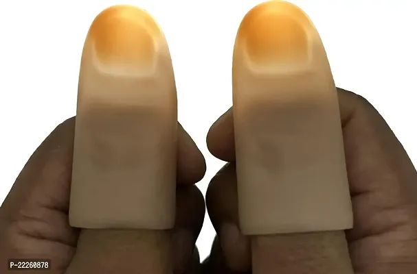 Thumb Tip Light (White) Magic (Set Of 2 Thumbs) / Delighting Thumb Finger Magic