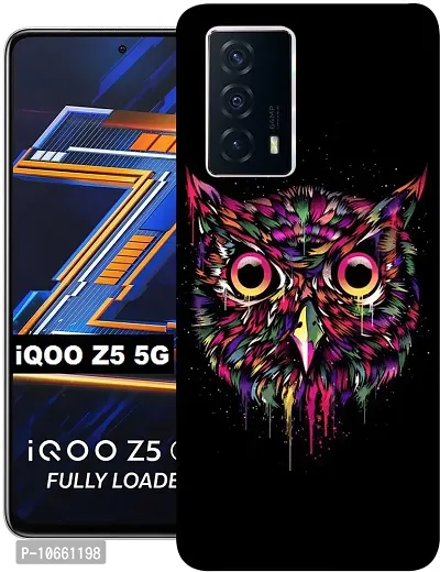 Designer Mobile Silicon Back Cover For Iqoo Z5 5G-thumb0