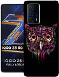 Designer Mobile Silicon Back Cover For Iqoo Z5 5G-thumb1