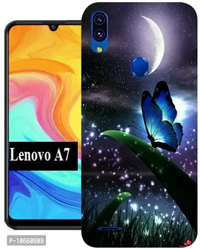 Designer Mobile Silicon Back Cover For Lenovo A7-thumb0