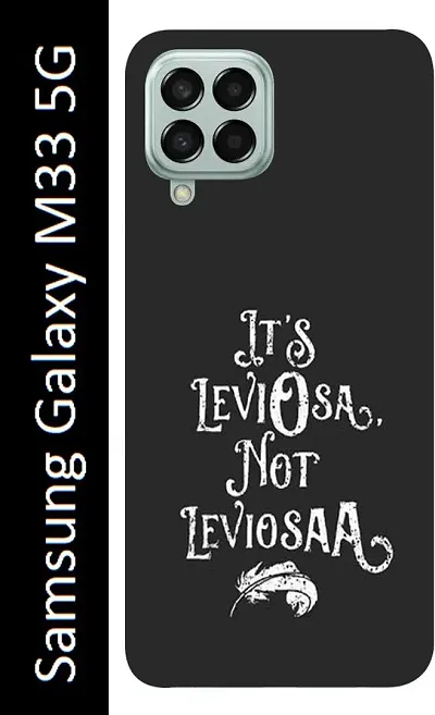 Designer Mobile Silicon Back Cover For Samsung Galaxy M33 5G