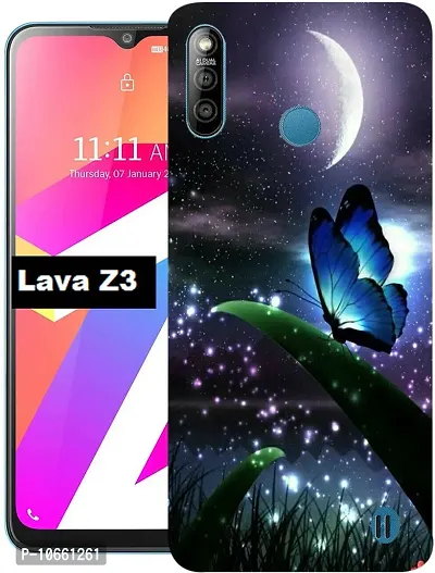 Designer Mobile Silicon Back Cover For Lava Z3-thumb0