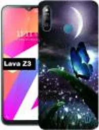 Designer Mobile Silicon Back Cover For Lava Z3-thumb1
