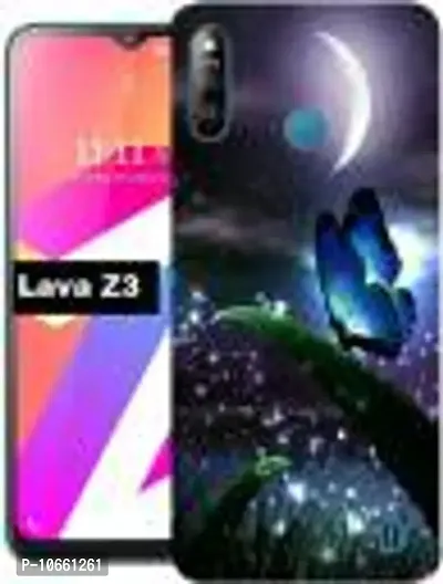 Designer Mobile Silicon Back Cover For Lava Z3-thumb2
