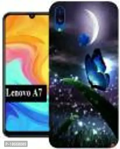 Designer Mobile Silicon Back Cover For Lenovo A7-thumb2