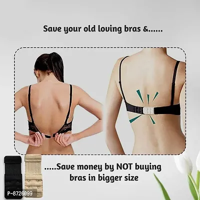 Bra Hook Extender for women-4 Hook - 4 Eye –Save Your Bra Increase Band Size