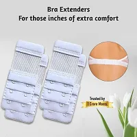 Bra Hook Extender - 2 Hook - 3 Eye (with Extra Elastic) Save Your Bra Increase Band Length_Bra Extensi-thumb1