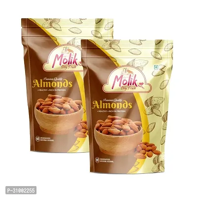 Molik Dry Fruit Almonds 250gm Pack Of 2