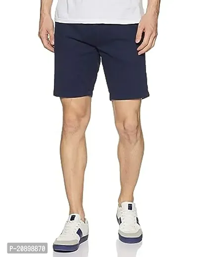 Stylish Fancy Cotton Solid Regular Shorts For Men