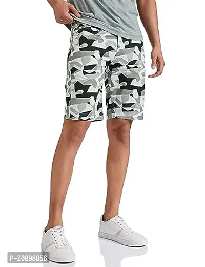 Stylish Fancy Cotton Solid Regular Shorts For Men