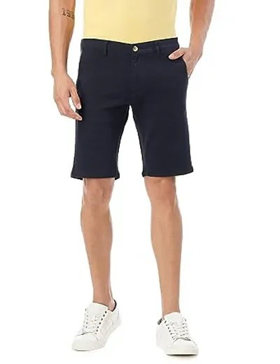 Stylish Fancy Solid Regular Shorts For Men