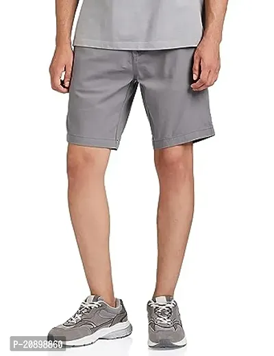 Stylish Fancy Cotton Solid Regular Shorts For Men