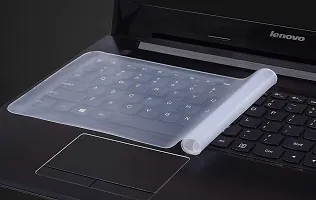 Diikon 15.6 Inch Keyboard Protector Dust Cover Keyboard Skin for Laptop Keyboard Guard (Transparent)-thumb3