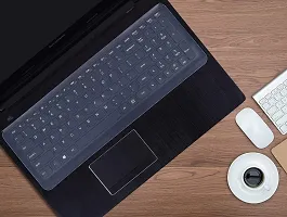 Diikon 15.6 Inch Keyboard Protector Dust Cover Keyboard Skin for Laptop Keyboard Guard (Transparent)-thumb4