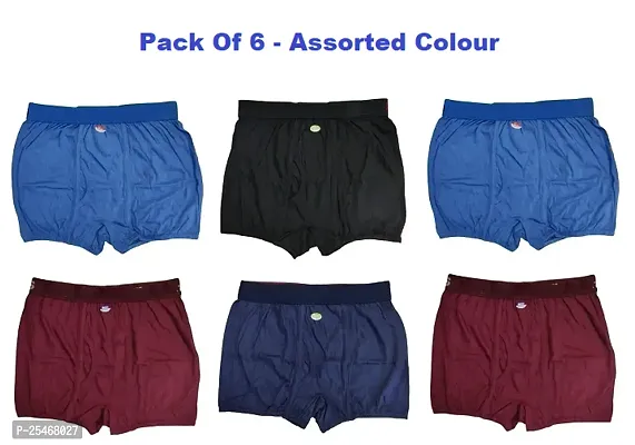 Mens Trunk Assorted Colour Pack Of 6