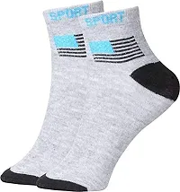 Socks for Men  Women Unisex Stylish Designer Ankle Length Socks - Pack of 12-thumb2