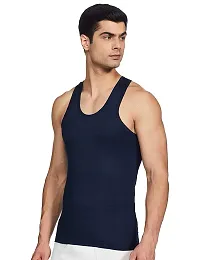 Mens Colour Vest Cotton Sleevless Pack Of 5-thumb1