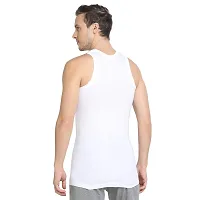 Classic Cotton Solid Basic Vests for Men Pack of 5-thumb1