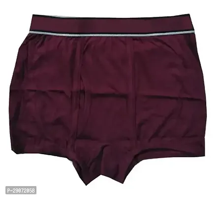 Pack Of 3 - Men Cotton Blend Underwear Assorted Colour Trunk-thumb2