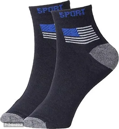 Socks for Men  Women Unisex Stylish Designer Ankle Length Socks - Pack of 12-thumb2