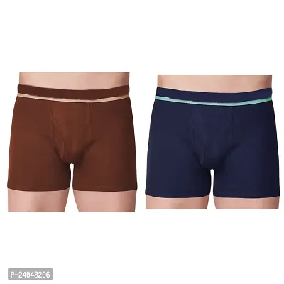 Mens Long Trunk Assorted Colour Pack Of 2-thumb0